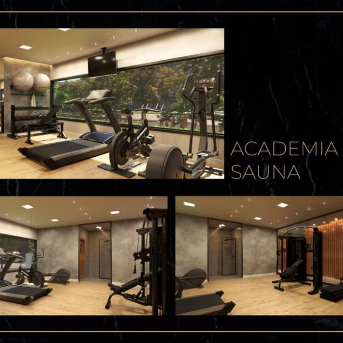 Dom Residencial Recreio - Academia e Sauna